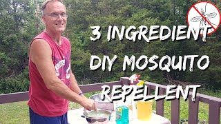 3 Ingredient DIY Mosquito Repellent [upl. by Philbrook]