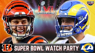 Cincinnati Bengals vs Los Angeles Rams Live Streaming Watch Party  NFL Super Bowl 56 [upl. by Dunton]