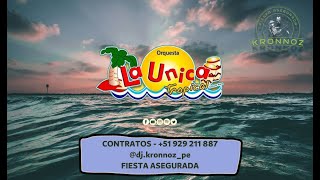 MIX PARTIDO EN DOS  MIX UNICA TROPICAL KRONNOZ DJ PIURA 2024 [upl. by Ykciv]