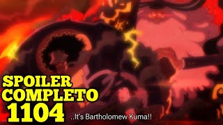 One Piece SPOILER 1104 COMPLETO Y SUPER EPICO [upl. by Lori600]