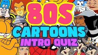 GUESS The 80s CarToons From The Intro [upl. by Aihsenet]