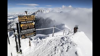 ChamonixMontBlanc  Vallée Blanche [upl. by Sivar]