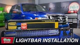 How to Install Light Bar on Silverado Duramax [upl. by Ixela]