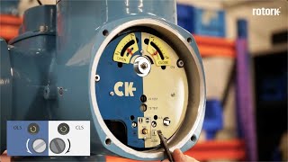 Commissioning the ROTORK CK Range Valve Actuator [upl. by Elisee799]