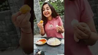 meggie food foodreview panipuri tasty meghachaube trendingshorts foodlover [upl. by Eiral]