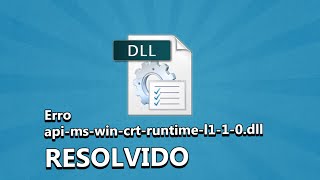 Erro apimswincrtruntimel110dll Resolvido [upl. by Inesita]