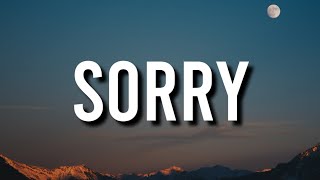 Justin Bieber  Sorry Lyrics [upl. by Takakura]