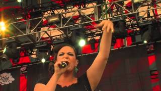 Caro Emerald Live  Back It Up  Sziget 2012 [upl. by Noled724]