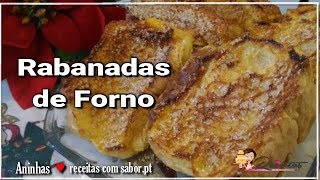 Rabanadas de forno [upl. by Elpmid]