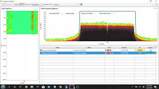 Wi Fi 6 spectrum analyzer plot with Ekahau Sidekick 20Mhz channel [upl. by Aslin]