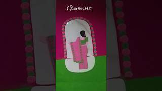 💗💚very very beautiful kolam art unique kolam art trending song viral shorts [upl. by Marsland]