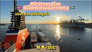 🇩🇰DänemarkGöteborg🇸🇪 mit der Stena Line über das Kattegatt⛴️❤️danmark travel video [upl. by Els]