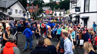 Llangollen International Eisteddfod Parade of Nations 3rd July 2012 [upl. by Ayidan]