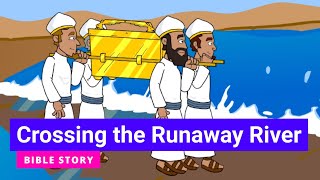 Bible story quotCrossing the Runaway Riverquot  Primary Year B Quarter 4 Episode 3  Gracelink [upl. by Vod]