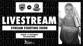 Live Stream Southern Vipers v Thunder  Rachael Heyhoe Flint Trophy [upl. by Ysus1]