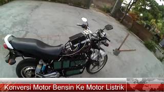 Review Bagian Konversi Motor Bensin Ke Motor Listrik [upl. by Nnarual182]