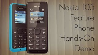 Nokia 105 Feature Phone HandsOn Demo by Advices Media [upl. by Ttayw305]