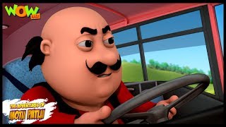 Motu Patlu Cartoons In Hindi  Animated Series  Motu Patlu ki bus  Wow Kidz [upl. by Marian]