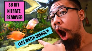 SIMPLE 6 DIY FILTER Less Water Changes Removes Nitrates [upl. by Rotkiv]