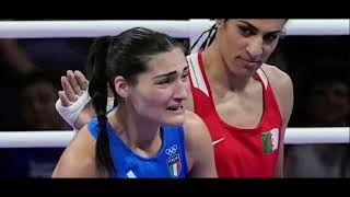 Transgender boxer wins first Olympic match in Paris after opponent withdraws 46 sec into the fight [upl. by Auof]