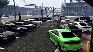 🔴GTA 5 ONLINE LIVE CAR MEET PS4PS5 ANYONE CAN JOIN 110 MEMBERS🔴 GTA5 LIVE CARMEET [upl. by Hy]