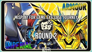 Imperialdramon vs Magnamon EX6 Misplay For Game Case Tourney July 2024 Match Commentary  Round 2 [upl. by Zacarias]