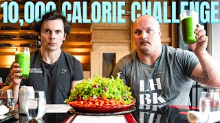 10000 HEALTHY calorie challenge Ft Will Tennyson [upl. by Notyap455]