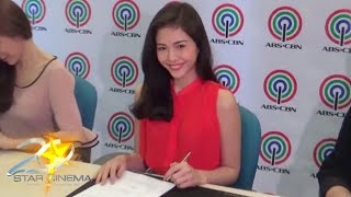 Janella Salvador Contract Signing [upl. by Ytsrik973]