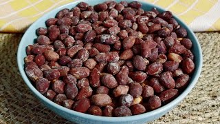 Cacahuètes grillées et salées apéritif incontournable الفول السوداني المملح [upl. by Rhody911]