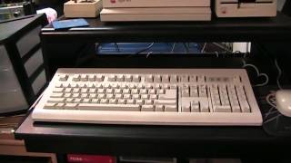 Precision Instruments Macintosh ADB clicky mechanical keyboard [upl. by Eniale273]