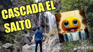 CASCADA EL SALTO desde SALLENT de GÁLLEGO [upl. by Jangro]