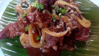 Filipino Beef Steak Recipe [upl. by Odlanir]