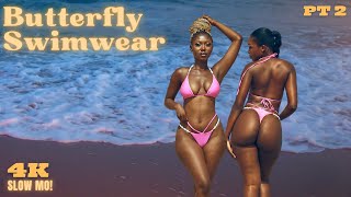 Butterfly Swimwear By The Beach  Bikini Fashion Show PT 2 [upl. by Losse]