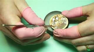 How To  Service a Mechanical Watch  Part 1 Uncasing  ETA 64981 [upl. by Irrabaj515]