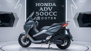 Unleashing the Beast Honda ADV 500CC 2025 First Look [upl. by Idisahc]