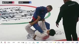 SERGEY DROBEY vs KENNETH TAN  ABU DHABI WORLD PROFESSIONAL JIU JITSU CUP  2022 [upl. by Limaa]