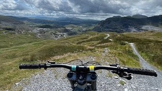 Antur stiniog black dh trail [upl. by Tristram]