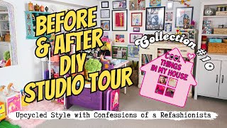 Cool Things in My House Collection 10  My Before amp After DIY Studio Tour  Renter Friendly DIYs [upl. by Nikolaus]