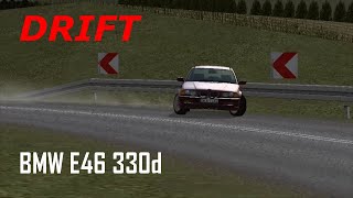 RACER  Free Car Simulator racer nl  BMW E46 330d DRIFT [upl. by Hayton179]