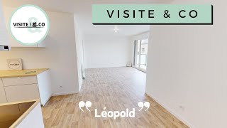 quotLeopoldquot appartement 2 pièces avec balcon par Visite amp Co [upl. by Ainitsirc]