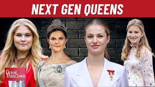 Meet Europes Gen Z Queens Influential Royals Shaping the Future  Royal Family [upl. by Avlasor]