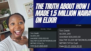 What I actually did to make 15 million naira on Elixir  What you can do to make money on Elixir [upl. by Gerstein588]