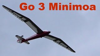 Go 3 Minimoa scale RC glider Letovicke politani 2020 [upl. by Leverick681]