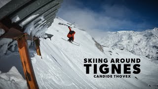 Candide Thovex  Skiing around Tignes [upl. by Reinwald]