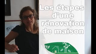 Les étapes de projet rénovation maison ancienne [upl. by Theurich945]