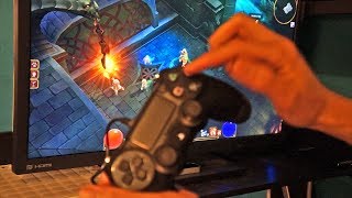 PS4 controller touchpad and all with Torchlight II [upl. by Harihs397]