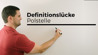 Definitionslücke Polstelle Hebbare Lücke Übersicht  Mathe by Daniel Jung [upl. by Della762]