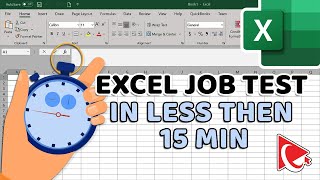 How to Pass Excel Employment Test In Less Then 15 Minutes [upl. by Dettmer410]