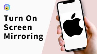 How to Turn On Screen Mirroring on iPhone [upl. by Brittne]