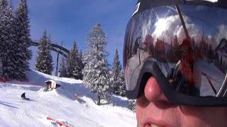 GarmischPartenkirchen Germany skiing Review 2018 [upl. by Ahteres]